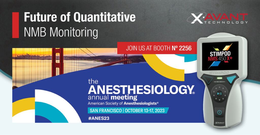 Nmt Monitor ASA San Francisco October 2023 | Xavant Technology | TOF Monitors, NMT ...